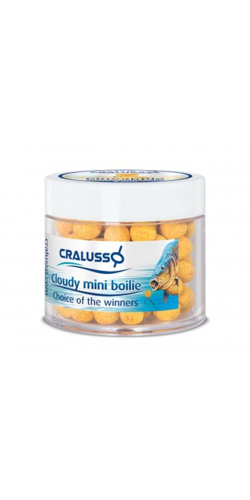 E-shop Cralusso Plovoucí mini boilies Cloudy žluté 12mm 40g - Ananas,Cralusso Plovoucí mini boilies Cloudy žluté 12mm 40g - Ananas