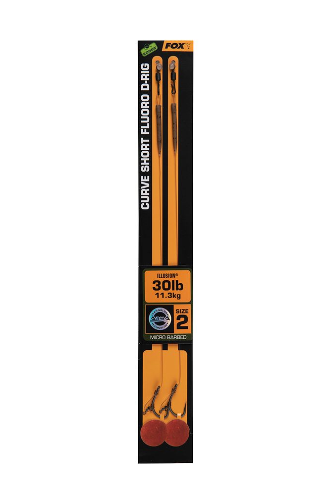 E-shop Fox Návazec Edges Curve Short Fluoro D-Rig Illusion,Fox Návazec Edges Curve Short Fluoro D-Rig Illusion