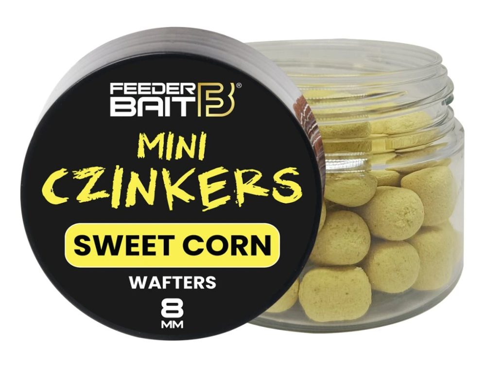 E-shop FeederBait Mini Czinkers Wafters 6x8mm 25ml - Sladká kukuřice,FeederBait Mini Czinkers Wafters 6x8mm 25ml - Sladká kukuřice