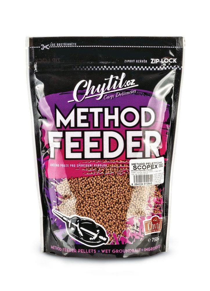 E-shop Chytil Method Feeder Pelety 2mm 750g - Scopex,Chytil Method Feeder Pelety 2mm 750g - Scopex