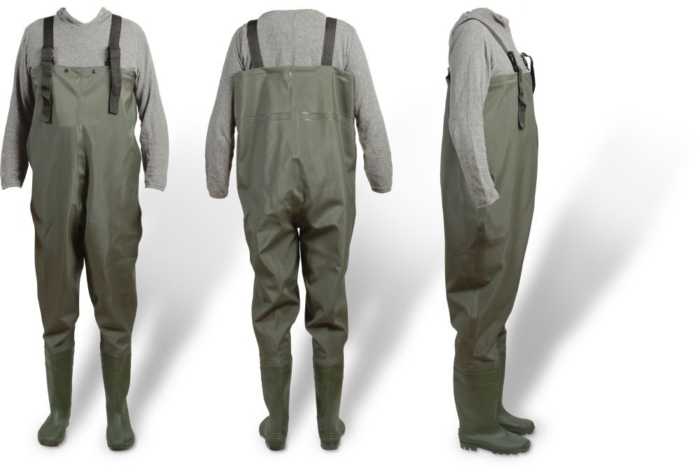 E-shop Zebco Prsačky PVC Wader zelené - 40/41,Zebco Prsačky PVC Wader zelené - 40/41