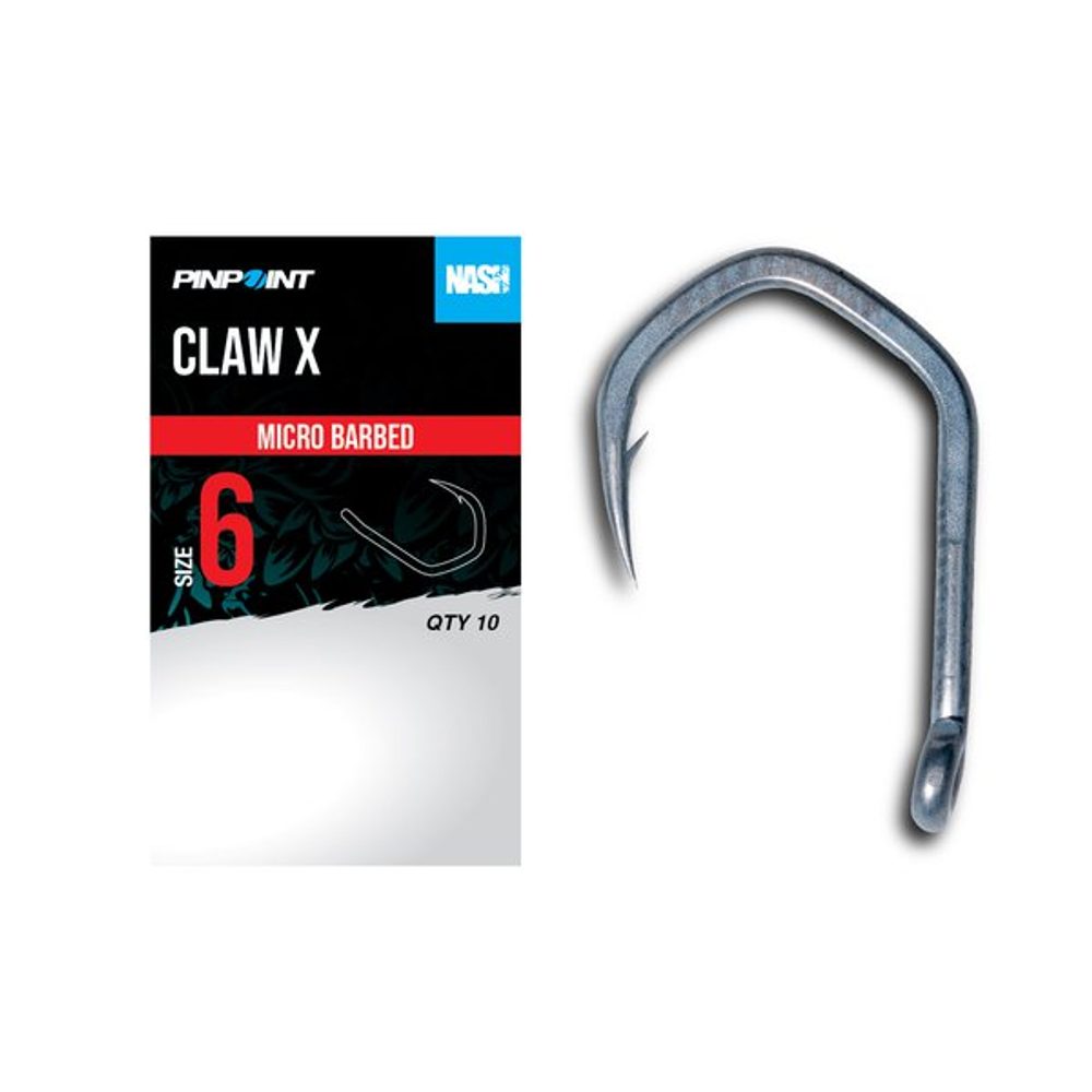 E-shop Nash Háčky Claw X Micro Barbed 10ks,Nash Háčky Claw X Micro Barbed 10ks