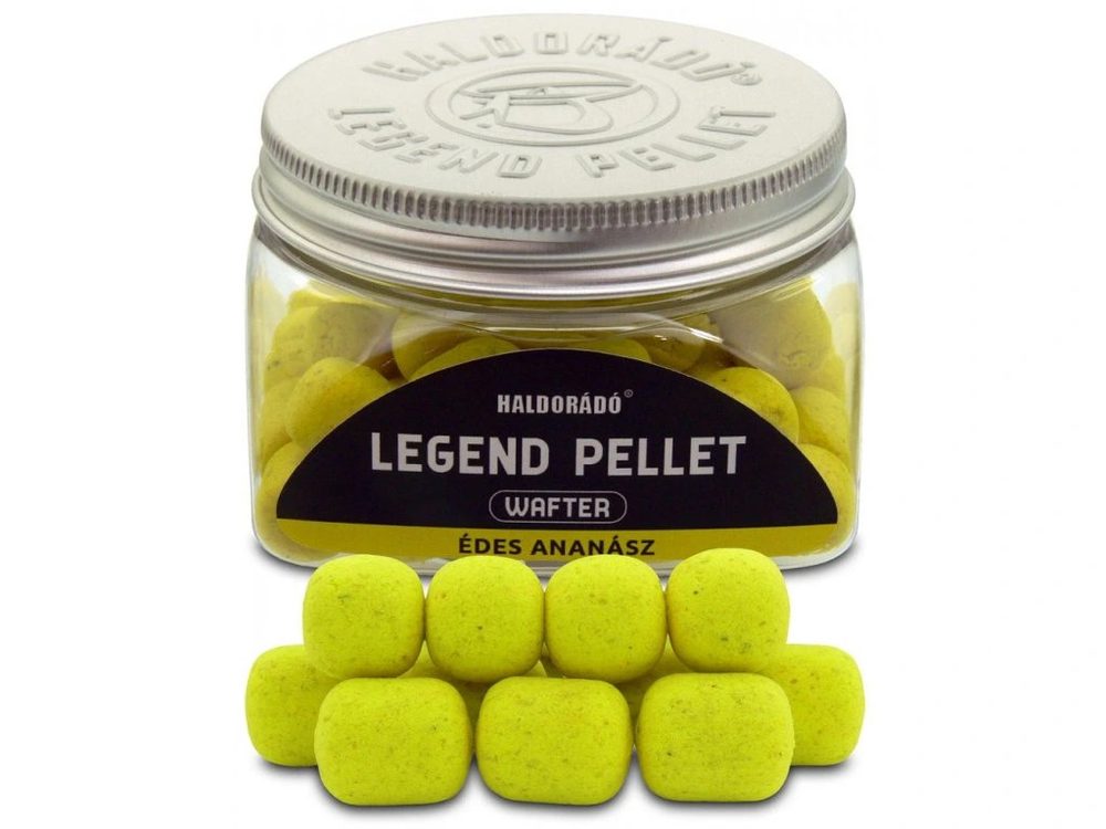 E-shop Haldorádó Pelety Legend Pellet Wafters 12/16mm 50g - Sladký ananas,Haldorádó Pelety Legend Pellet Wafters 12/16mm 50g - Sladký ananas