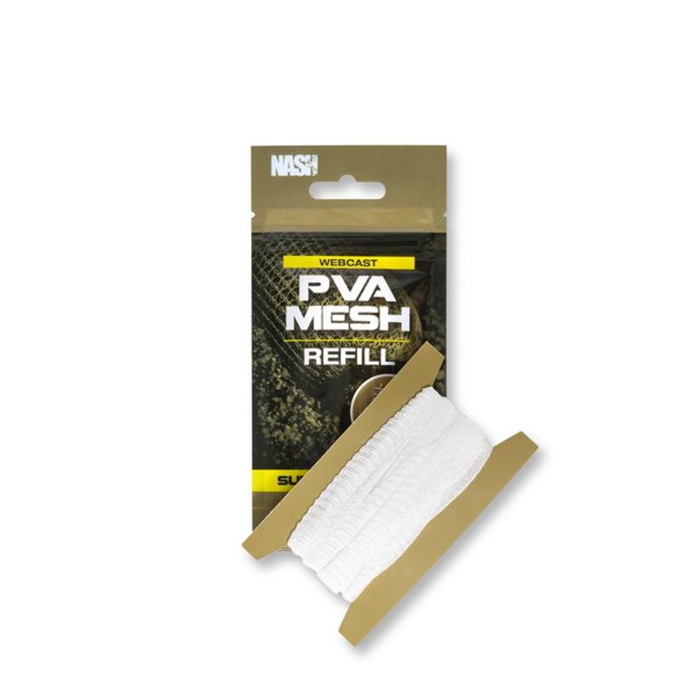 E-shop Nash Náhradní PVA punčocha Webcast Ultra Weave PVA Refill 3m - Super Narrow 18mm