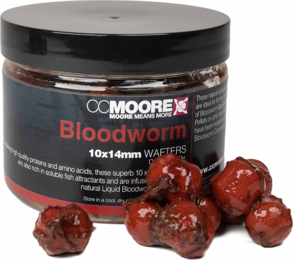 E-shop CC Moore Boilie Bloodworm Wafters 50ks - 10x14mm,CC Moore Boilie Bloodworm Wafters 50ks - 10x14mm
