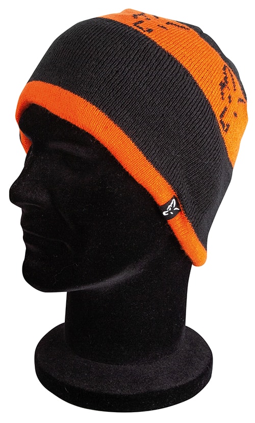 Fox Čepice Black/Orange Beanie