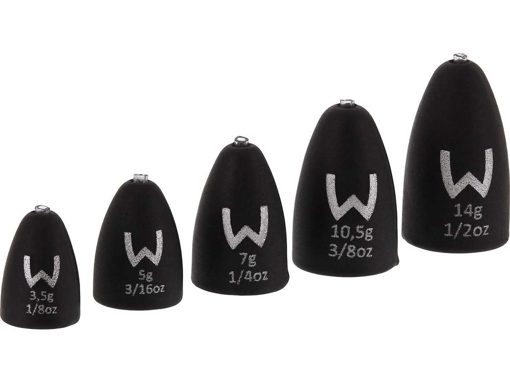 E-shop Westin Zátěže Add-It Tungsten Bullet Matte Black - 10,5g 2ks,Westin Zátěže Add-It Tungsten Bullet Matte Black - 10,5g 2ks