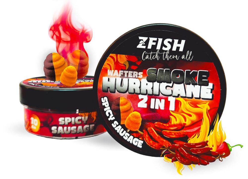 E-shop Zfish Nástraha Smoke Hurricane Wafters 2in1 - Spice Sausage,Zfish Nástraha Smoke Hurricane Wafters 2in1 - Spice Sausage