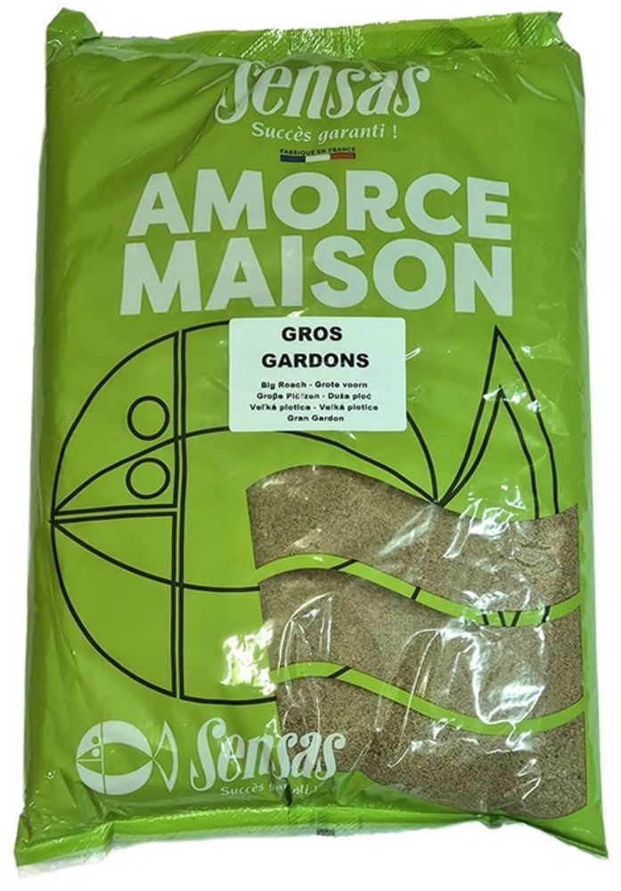 Sensas Krmení Amorce Maison Gros Gardon 3kg