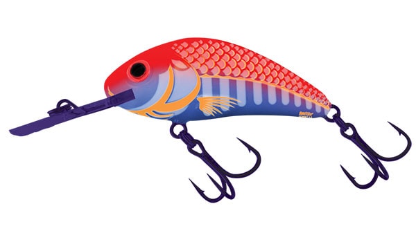 Salmo Wobler Rattlin Hornet Floating 4,5cm - Ultraviolet Orange