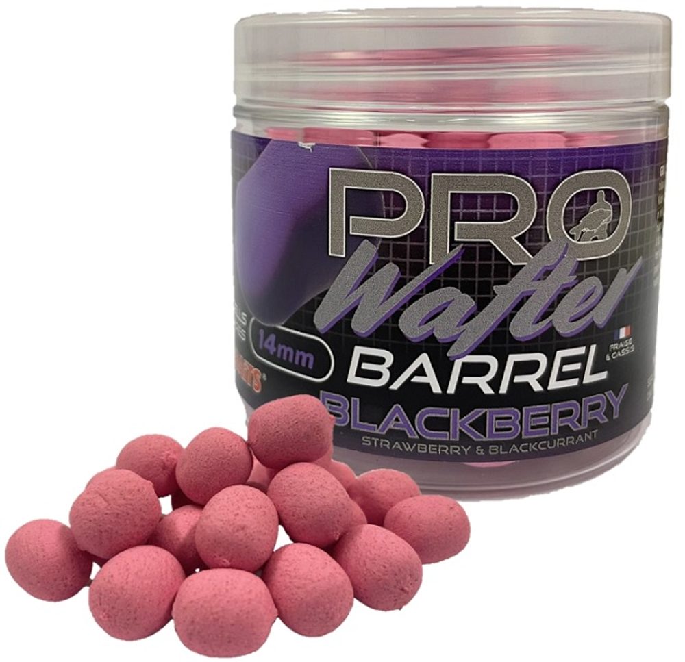 Fotografie Starbaits Dumbels Wafter Pro 70g - Black Berry 14mm