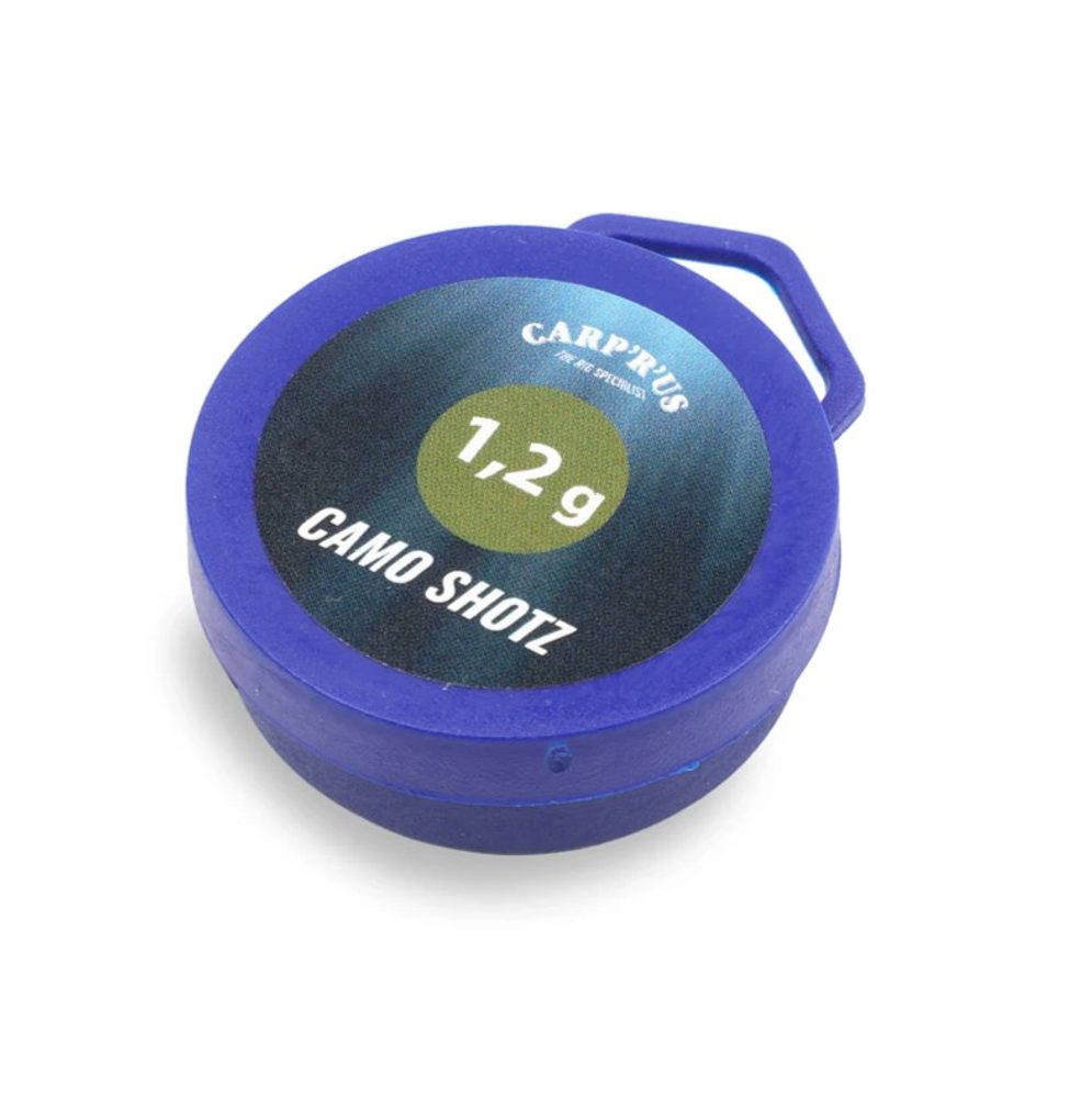 E-shop Carp´R´Us Zátěžové broky Camo Shotz Green - 1,2g,Carp´R´Us Zátěžové broky Camo Shotz Green - 1,2g