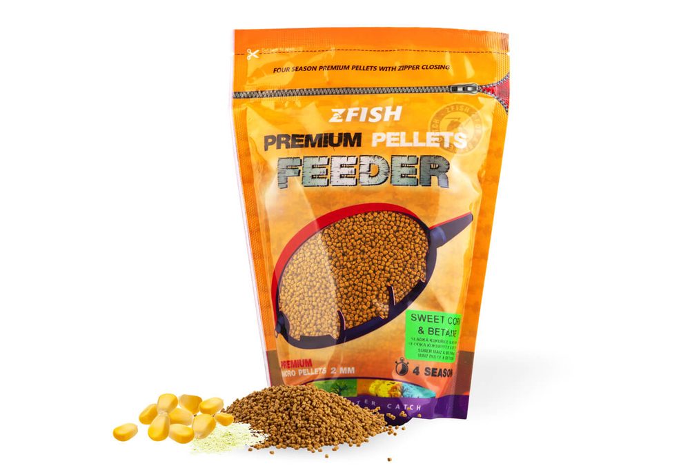 E-shop Zfish Mikro Pelety 2mm 700g - Sweet Corn & Betaine,Zfish Mikro Pelety 2mm 700g - Sweet Corn & Betaine