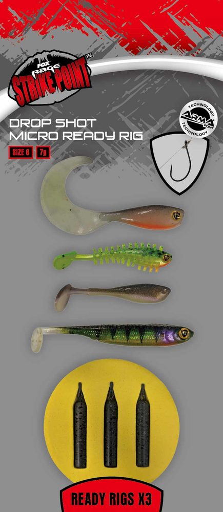 E-shop Fox Rage Návazce Drop Shot Ready Rigs - Micro vel.6 7g,Fox Rage Návazce Drop Shot Ready Rigs - Micro vel.6 7g