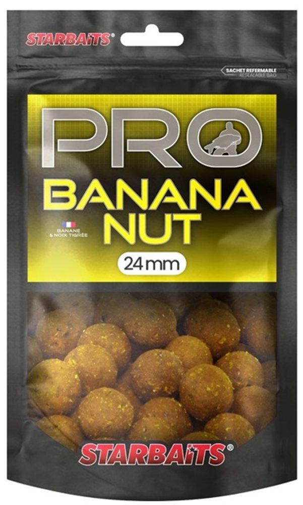 Starbaits Boilies Pro Banana Nut 200g - 24mm
