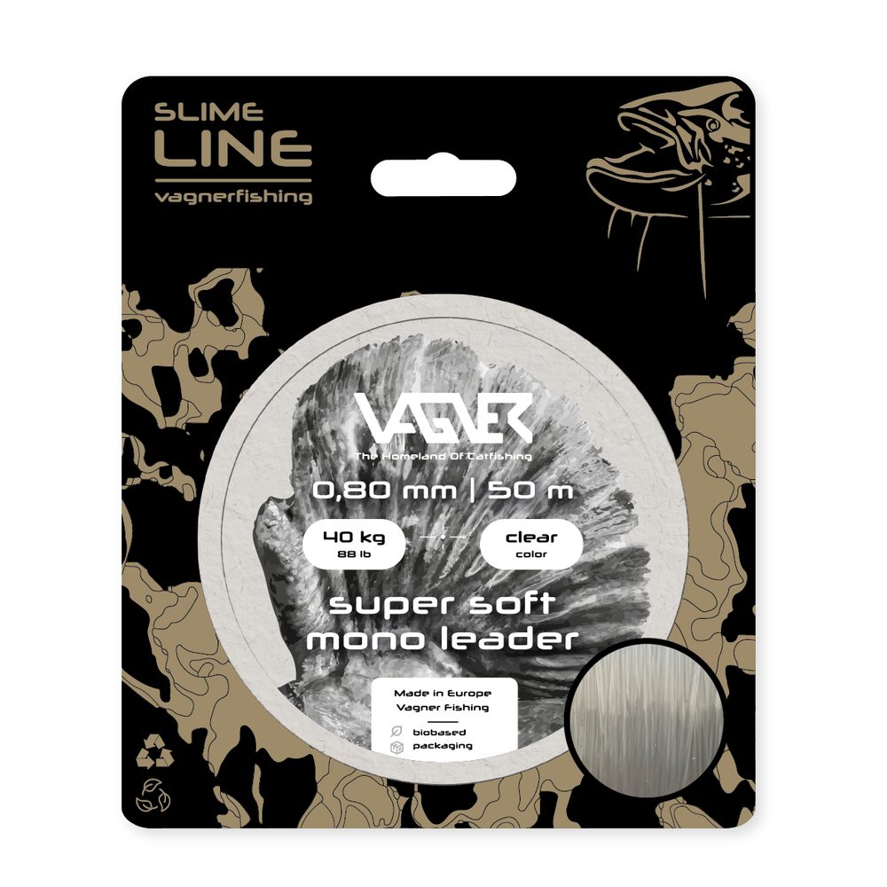 Vagner Návazcový vlasec Super Soft Mono Leader 50m - 0,80mm – Vagner Fishing