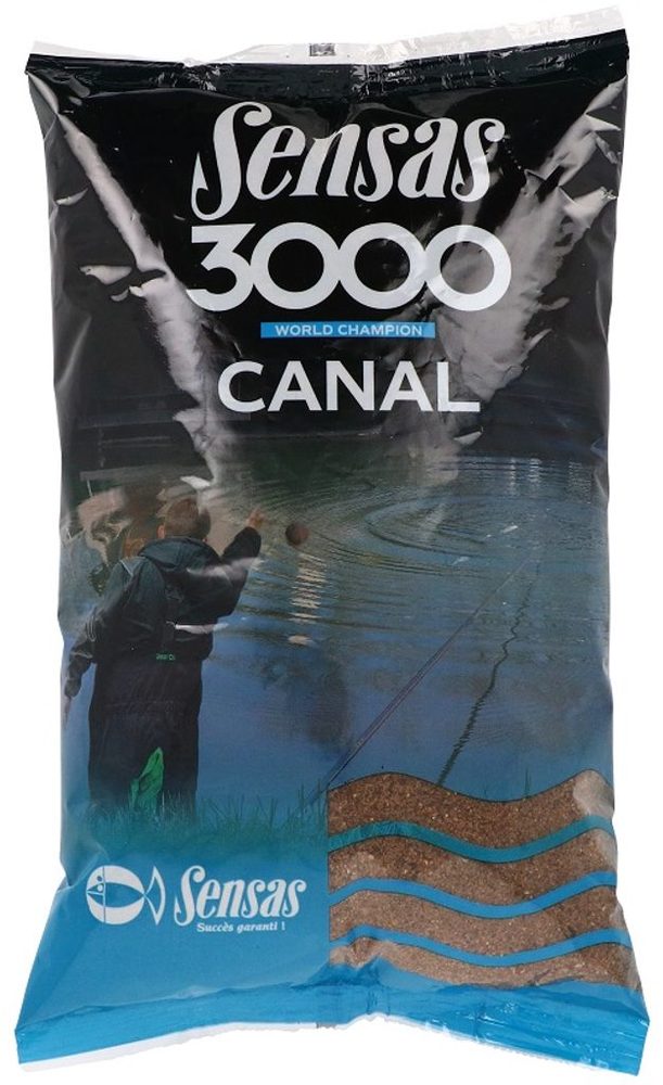 E-shop Sensas Krmítková směs 3000 1kg - Canal (kanál),Sensas Krmítková směs 3000 1kg - Canal (kanál)
