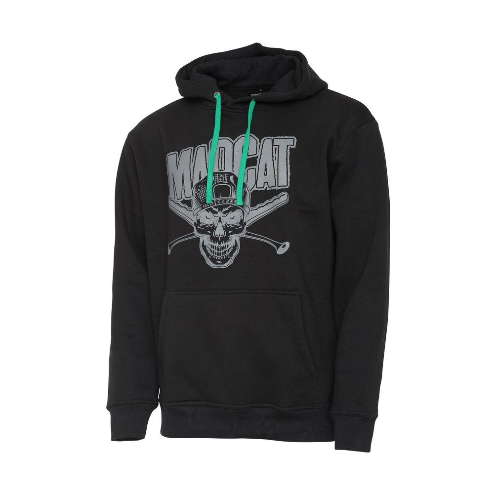E-shop Madcat Rybářská Mikina Skull Hoodie Black - L,Madcat Rybářská Mikina Skull Hoodie Black - L