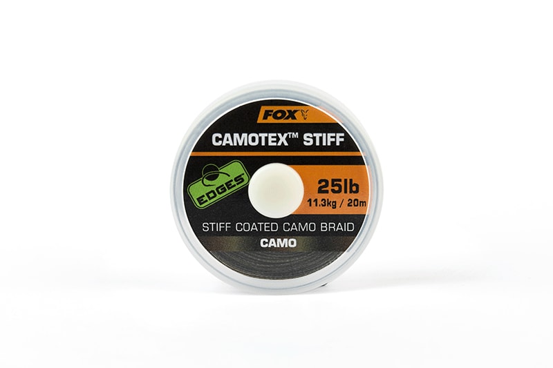 E-shop Fox Ztužená šňůrka Camotex Stiff Camo 20m - 35lb