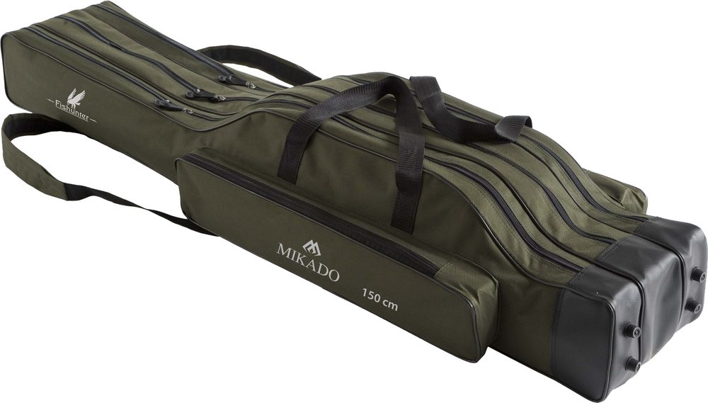 E-shop Mikado Obal na pruty tříkomorový zesílený zelený - 120cm,Mikado Obal na pruty tříkomorový zesílený zelený - 120cm