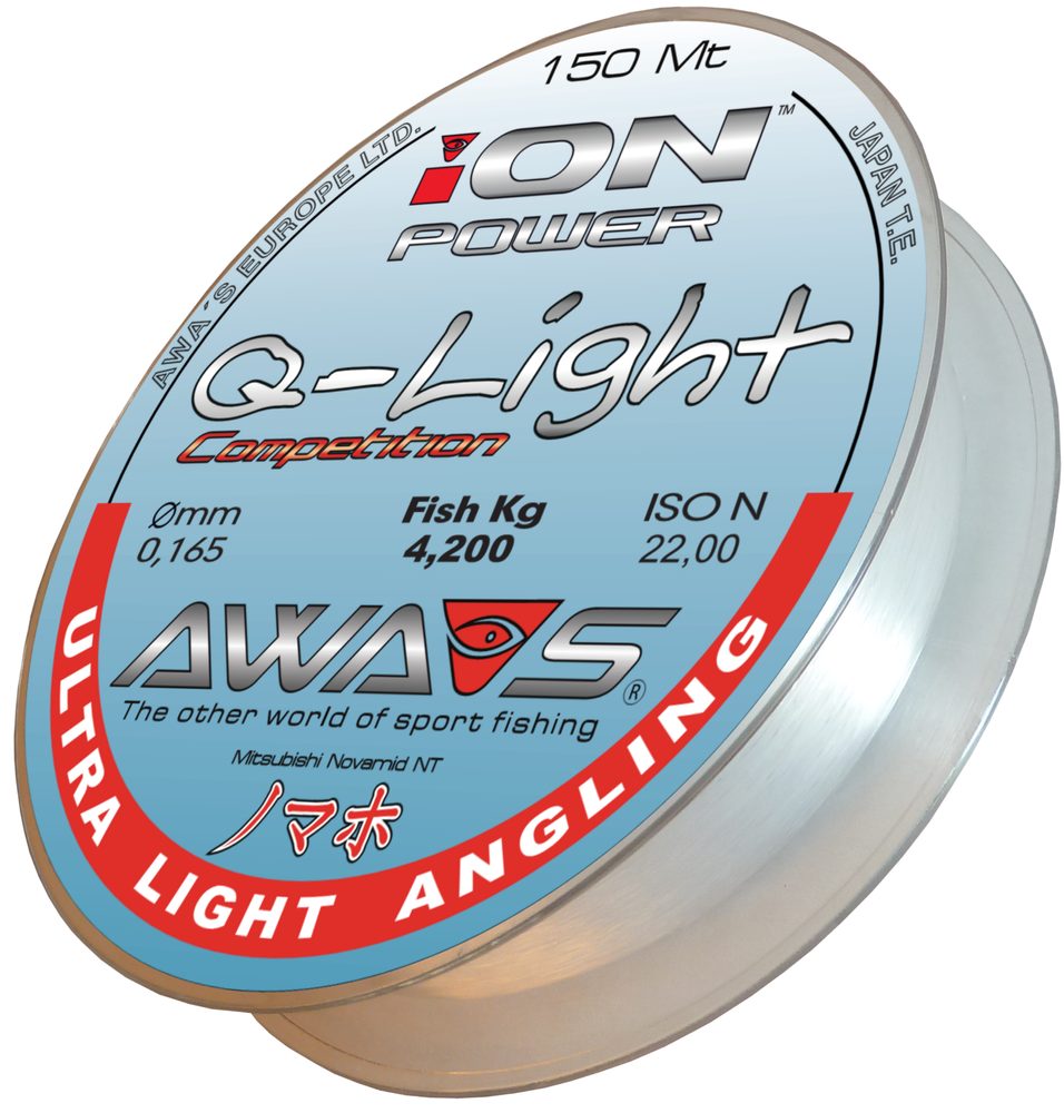 E-shop Awa-S Vlasec Ion Power Q-Light Competition 150m - 0,128mm,Awa-S Vlasec Ion Power Q-Light Competition 150m - 0,128mm