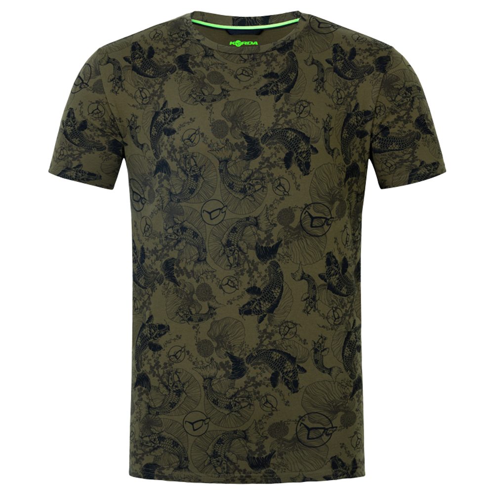 Korda Triko LE Koi Tee Olive - L