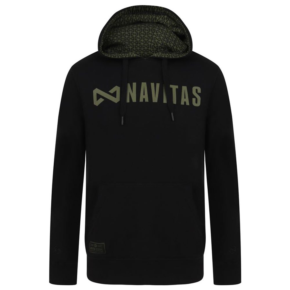E-shop Navitas Rybářská Mikina Core Hoody Black,Navitas Rybářská Mikina Core Hoody Black