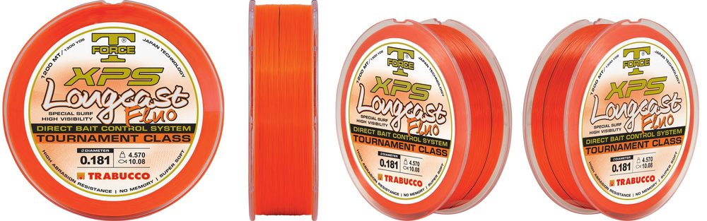 Trabucco Vlasec T-Force XPS Long Cast Fluo 1200m - 0,30mm,Trabucco Vlasec T-Force XPS Long Cast Fluo 1200m - 0,30mm