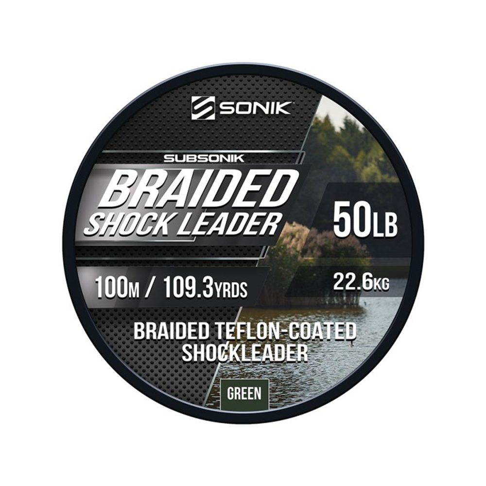 E-shop Sonik Šňůrka Braided Shock Leader 50lb 100m,Sonik Šňůrka Braided Shock Leader 50lb 100m
