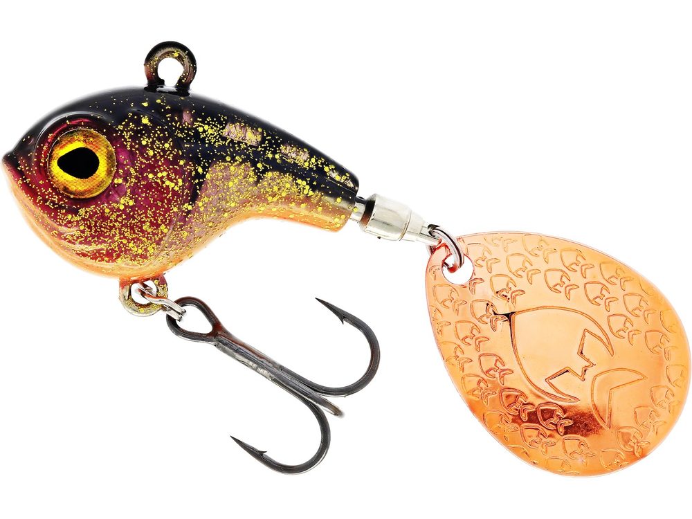 Westin Tail Spinner DropBite Spin Tail Jig Copper Perch,Westin Tail Spinner DropBite Spin Tail Jig Copper Perch