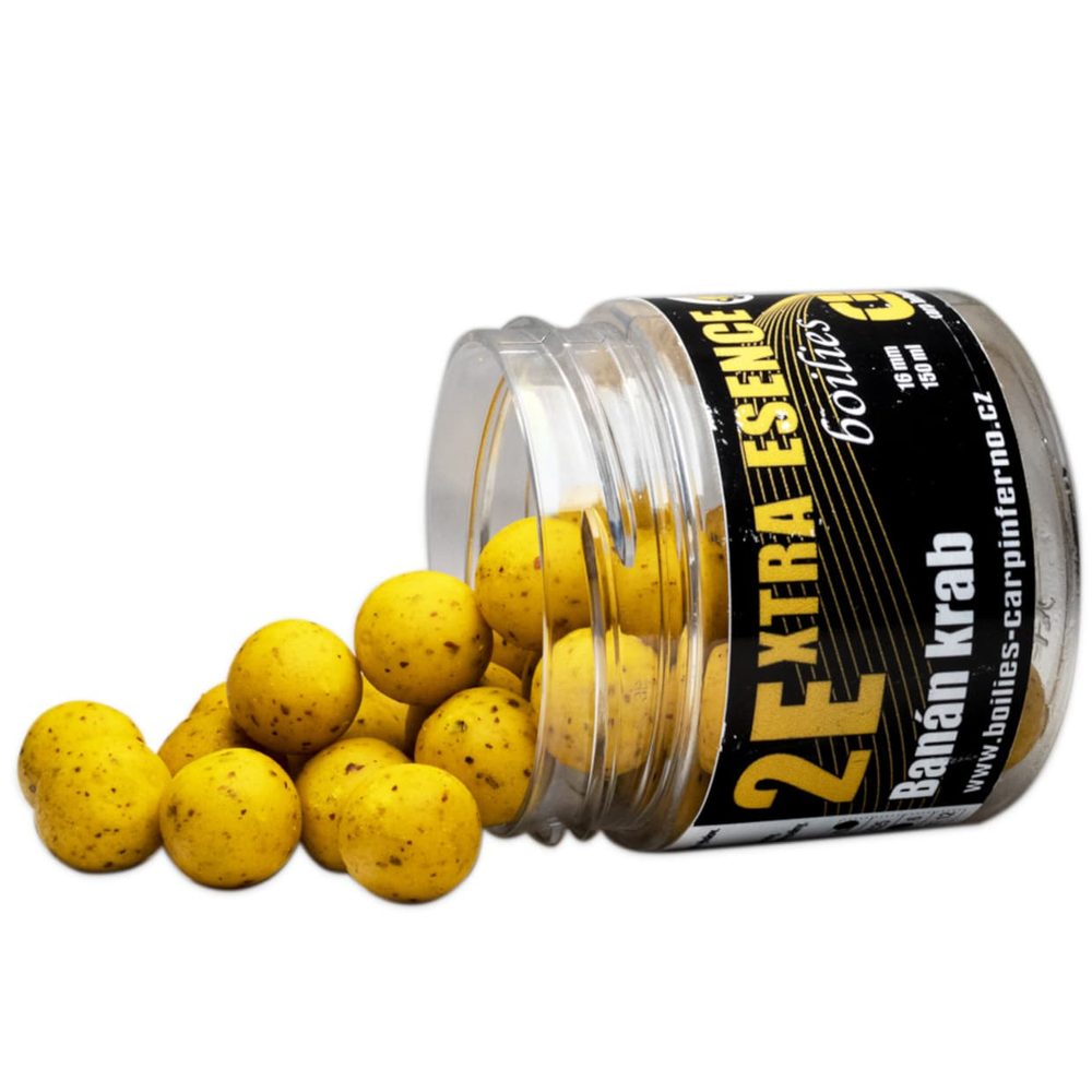 E-shop Carp Inferno boilies 2E 150ml 16mm - Banán/Krab,Carp Inferno boilies 2E 150ml 16mm - Banán/Krab
