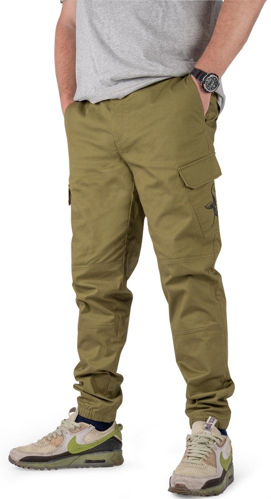 Black Cat Kalhoty Cargo Trousers - L