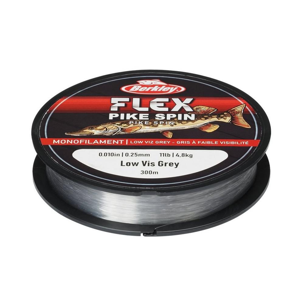 E-shop Berkley Vlasec Flex Pike Spin Transparent Grey 300m - 0,22mm 3,65kg,Berkley Vlasec Flex Pike Spin Transparent Grey 300m - 0,22mm 3,65kg