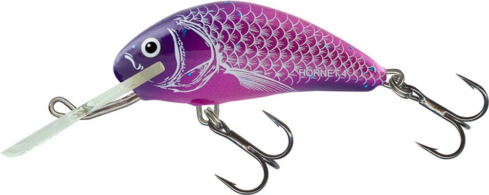 Fotografie Salmo Wobler Hornet Floating 4cm - UV Purple