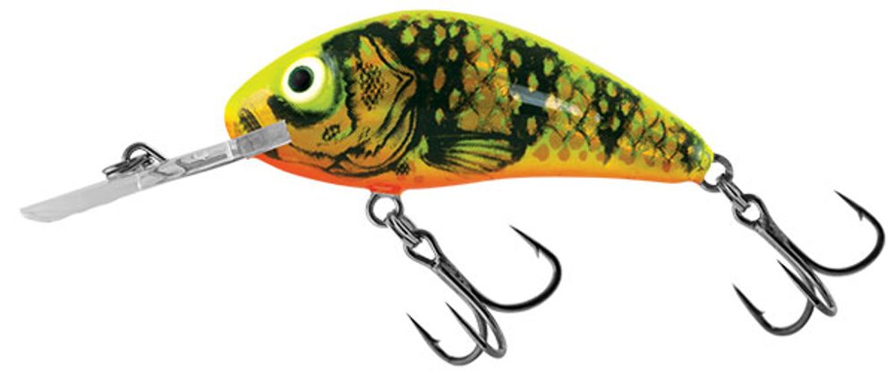 Fotografie Salmo Wobler Rattlin Hornet Floating 6,5cm - Gold Fluo Perch