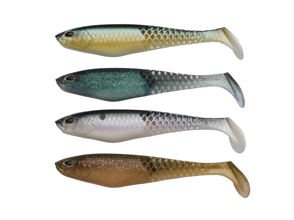 E-shop Berkley Gumová nástraha Cullshad Mixpack Clearwater - 10cm 6ks,Berkley Gumová nástraha Cullshad Mixpack Clearwater - 10cm 6ks
