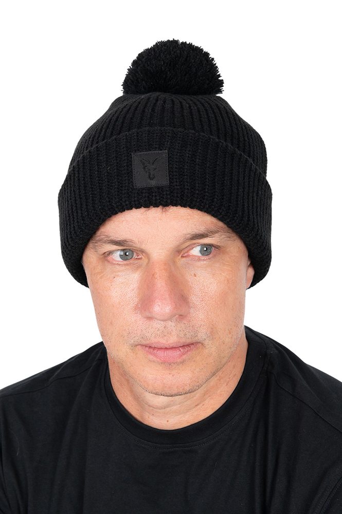 Fox Zimní čepice HD bobble Black