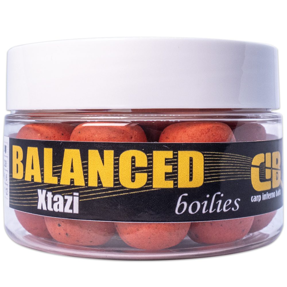 Carp Inferno Balanced Boilie Xtazi 200ml - 16mm