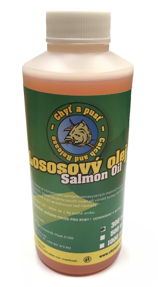 E-shop Chyť a pusť Olej lososový 250ml,Chyť a pusť Olej lososový 250ml