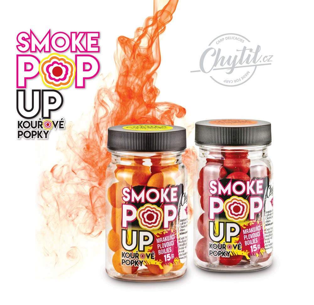 Chytil Plovoucí kouřové boilies Smoke Pop-Up 15mm 35g,Chytil Plovoucí kouřové boilies Smoke Pop-Up 15mm 35g