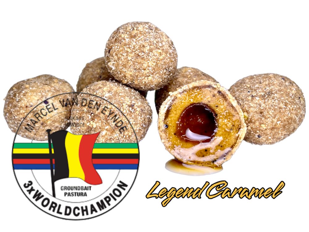 LK Baits Boilies Nutrigo Marcel Van Den Eynde Caramel 20mm 150ml