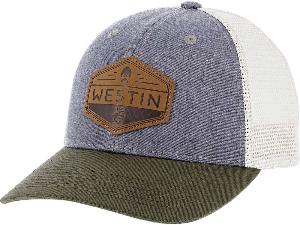 E-shop Westin Kšiltovka Vintage Trucker Cap Grey Moss,Westin Kšiltovka Vintage Trucker Cap Grey Moss