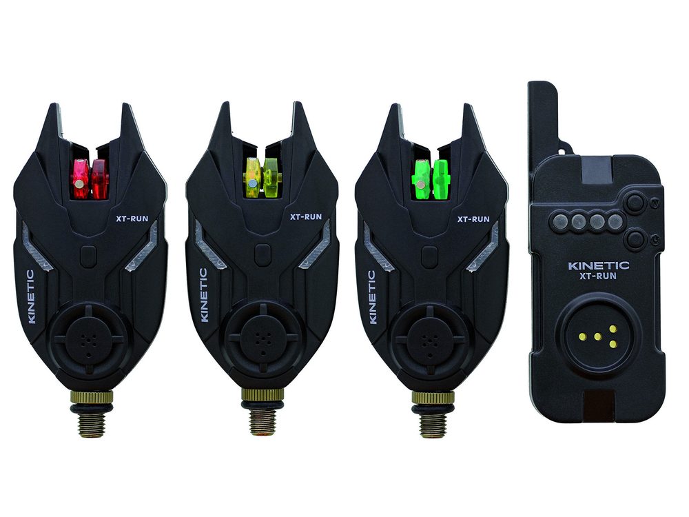 E-shop Kinetic Sada Hlásičů XT-Run Bite Alarm set 3+1,Kinetic Sada Hlásičů XT-Run Bite Alarm set 3+1