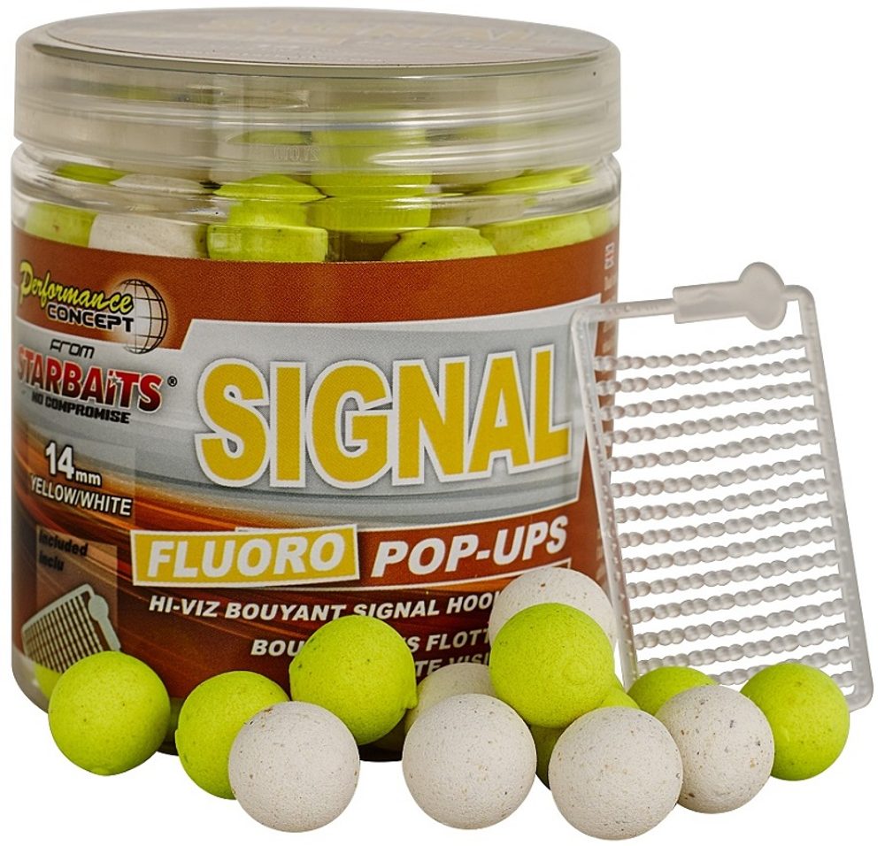 Starbaits Plovoucí boilies Pop Up Bright Signal 50g - 12mm