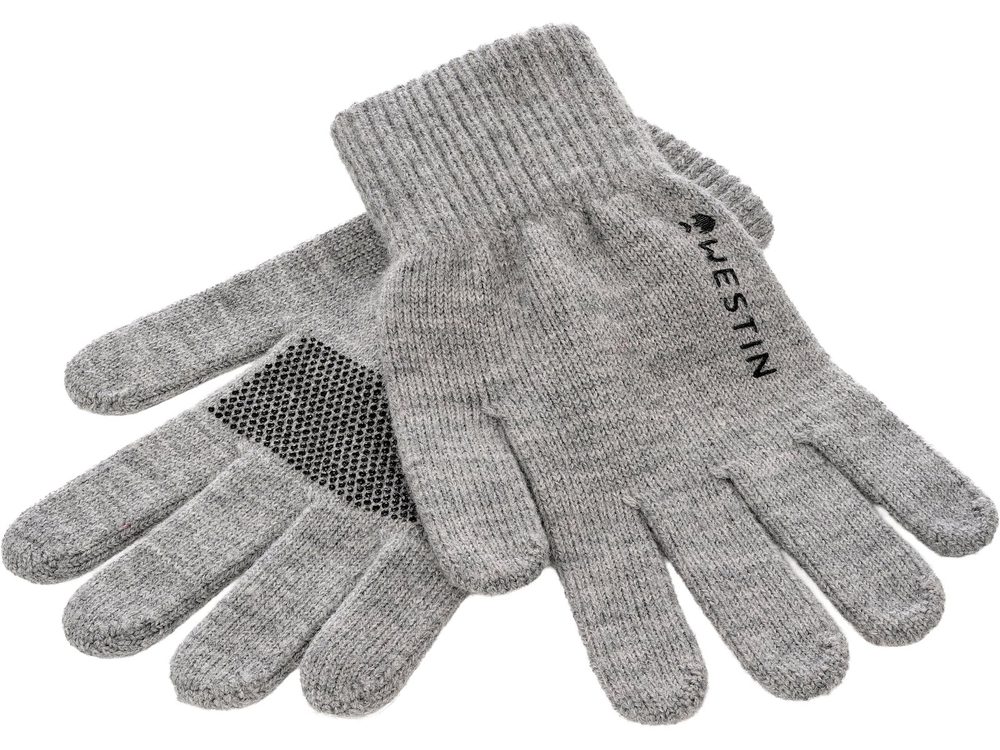 Westin Rukavice Merino Wool Gloves Light Grey Melange - X-Large