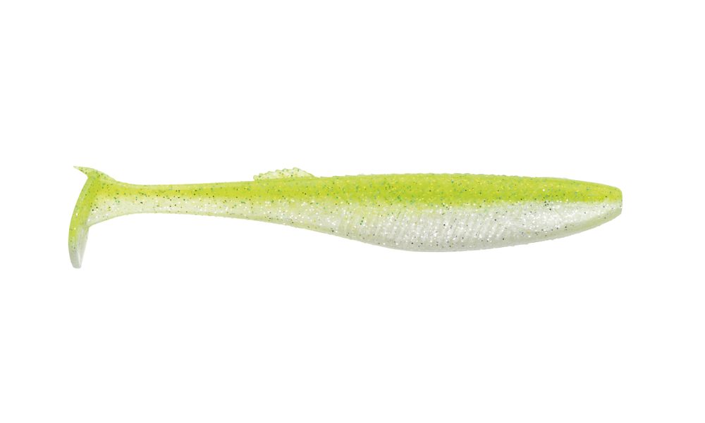 E-shop Rapala Gumová nástraha CrushCity The Kickman 3" 7,5cm 3g 9ks - Chart White Flash / CWF,Rapala Gumová nástraha CrushCity The Kickman 3" 7,5cm 3g 9ks -