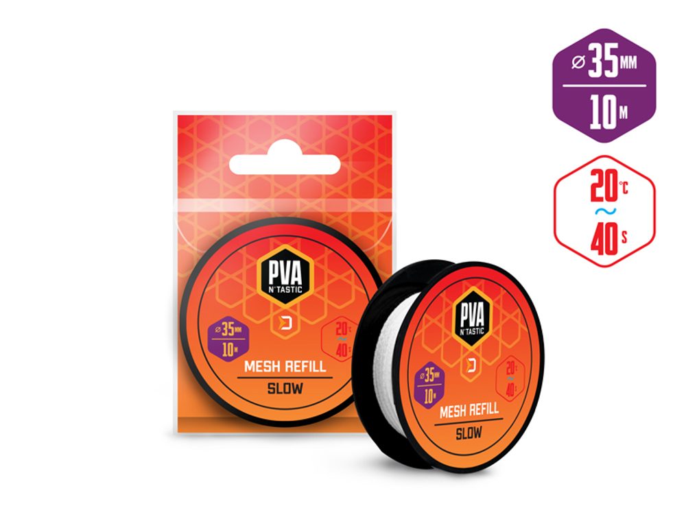 E-shop Delphin Punčocha náhradní PVA n ́tastic 35mm 10m,Delphin Punčocha náhradní PVA n ́tastic 35mm 10m