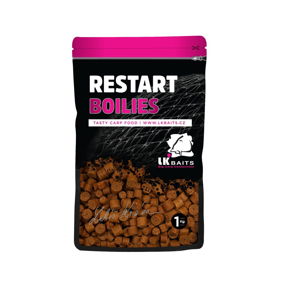 Fotografie LK Baits Pelety ReStart Mussel 12-17mm 1kg