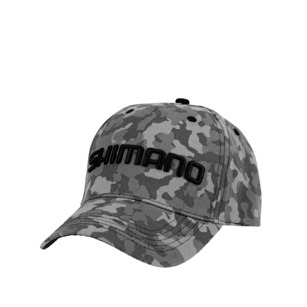 E-shop Shimano Kšiltovka Wear Cap Grey Camo,Shimano Kšiltovka Wear Cap Grey Camo