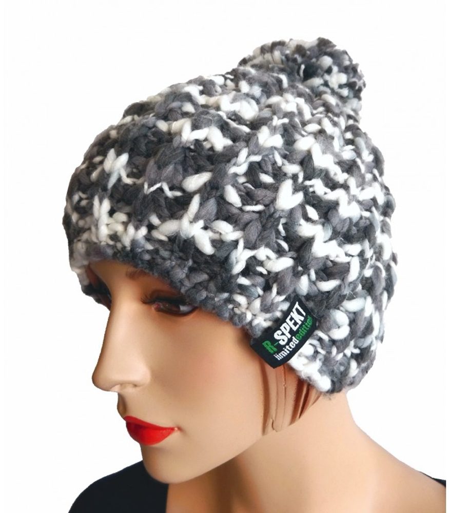 E-shop R-Spekt Kulich Fluffy beanie šedý,R-Spekt Kulich Fluffy beanie šedý